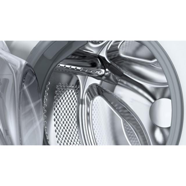 Пералня Bosch WAN24064BY, SER4, Washing machine 7kg, B, 1200rpm, 52/74dB(B), 4 options, white-blackgrey door
