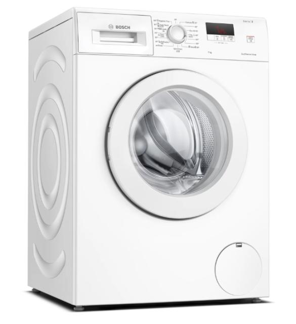 Пералня Bosch WAJ28060BY, SER2, Washing machine 7kg, B, 1400rpm, 52/75dB(B), white door