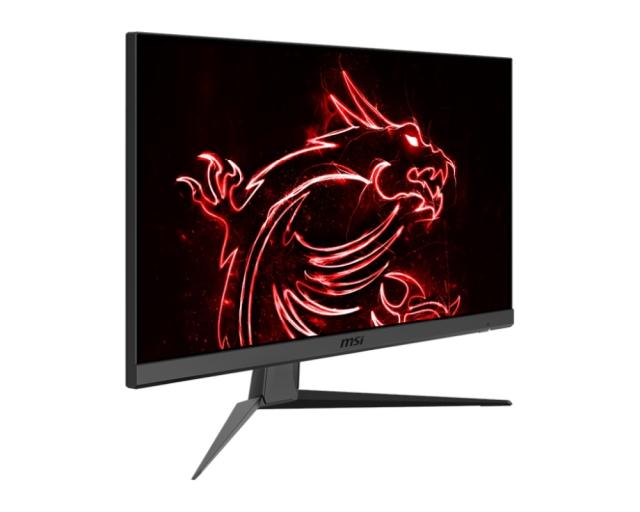 Монитор MSI Optix G243, 23.8", VA, 1ms, 165Hz, FHD 1920x1080, FLAT, AG, FreeSync Premium, Night Vision, HDMI CEC, 350 cd/m2, Contrast 3000:1, DCR 100M:1, 2x HDMI, DP, Tilt, VESA 100, Frameless, 9S6-3BA41T-044