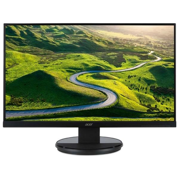 Монитор Acer KB242HYLbix, 23.8" VA LED, Anti-Glare, ZeroFrame, Fliker-Less, 4ms, 100M:1, 250nits, 1920x1080 FHD, 60Hz, VGA, HDMI, Audio out, Tilt, Black