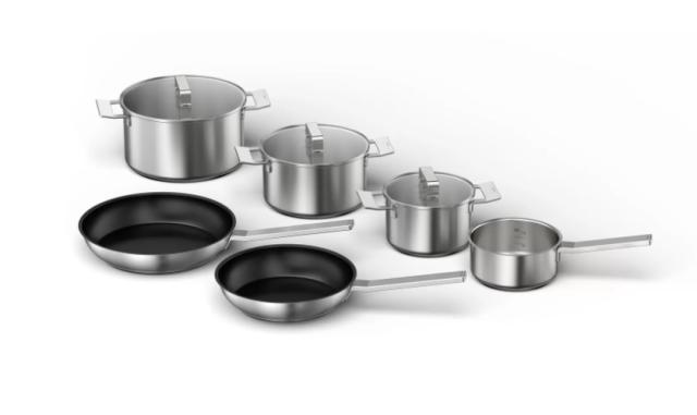 Аксесоар Bosch HEZ9SE060, Pro Induction cookware Set of 4 pots + 2 pans
