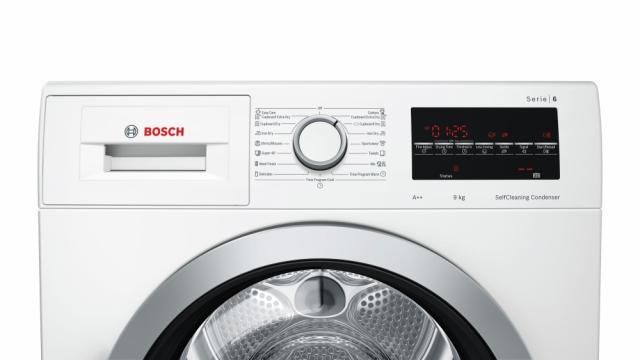 Сушилня Bosch WTW85461BY, Drying machine with heat pump technology; 9kg A++, SelfCleaning condenser, display, 64dB