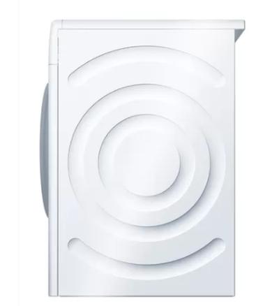 Сушилня Bosch WTW876LBY SER6, Tumble dryer with heat pump 8 kg , Energy efficiency A+++,  64 dB, SelfCleaning condenser,  AutoDry, AntiVibration design, Drum volume 112 l, white