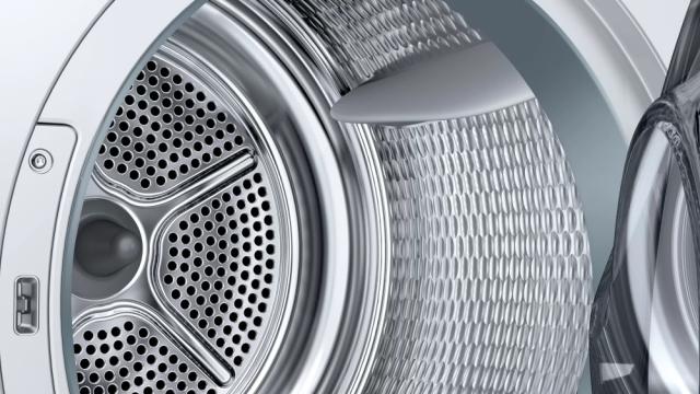 Сушилня Bosch WTX87KH1BY SER8 Tumble dryer with heat pump 9kg A++ / A cond., 62 dB, AutoClean, drain set, Iron Assist, interior light, HC, silver-black grey door