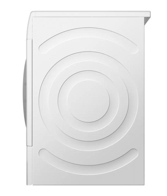 Сушилня Bosch WTR87TW0BY SER6; Premium; Tumble dryer with heat pump 8kg A+++ / A cond., 64 dB EasyClean, white-black grey door, drain kit acc. WTZ1110