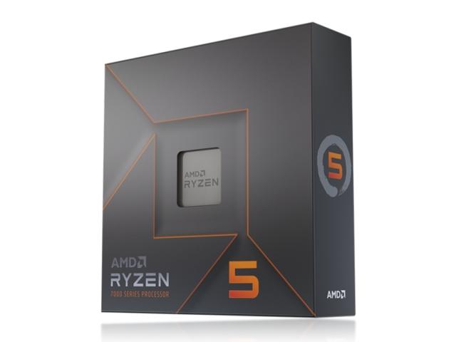 Процесор AMD Ryzen 5 7600X 6C (4.7/5.3GHz, 32MB Cache, 105W, AM5) BOX, без охлаждане