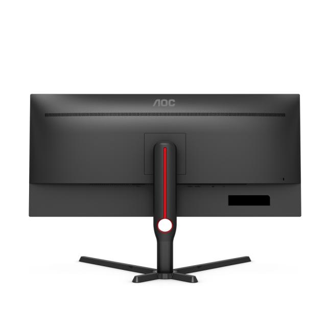 Монитор AOC U34G3XM/EU, 34" VA WLED, 3440x1440@144Hz, 4ms GtG, 1ms MPRT, 300cd m/2, 3000:1, Mega Infinity DCR, AdaptiveSync, FlickerFree, Low Blue Light, Tilt, Height Adjust, Swivel, 2xHDMI, DP