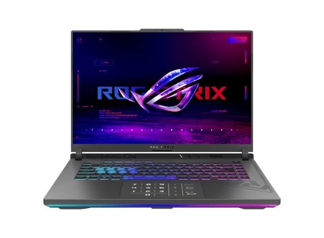 Лаптоп Asus ROG Strix G16 G614JV-N3180, (14-ядрен) Intel Core i7 13650HX 2.6 GHz ), 16" FHD+ 16:10 (1920 x 1200, WUXGA) 165HZ,16GB DDR5 4800MHz (2x8GB), 1TB PCIe4. RTX4060  8GB GDDR6 , Wi-Fi 6E(802.11ax) , Keyboard 4-Zone RGB, Free DOS