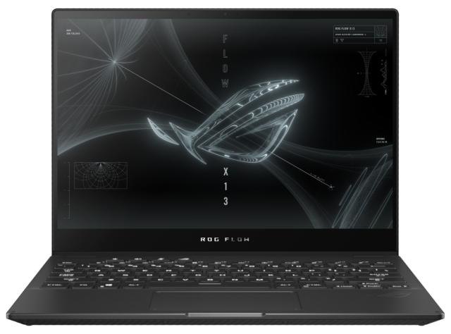 Лаптоп Asus ROG Flow X13 GZ301VU-MU002X,Intel Core i9-13900H  2.6 GHz (24M Cache, up to 5.4 GHz, 14 cores: 6 P-cores and 8 E-cores) 13.4" QHD+ 16:10 (2560 x 1600, WQXGA), 165Hz,16GB DDR5 ( 2*8), 1TB PCIE NVME,  RTX 4050 GDDR6 6GB,Illum. Kbd,Win11 Pro