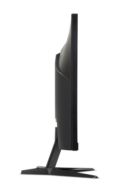 Монитор Acer Nitro QG241YPbmiipx, 23.8" VA, Anti-Glare, ZeroFrame, FreeSync Prem., 1ms(VRB), 100M:1, 250nits, FHD (1920x1080), up to 165Hz, 2xHDMI, DP, Audio out, Speakers 2x2W, Tilt, Black