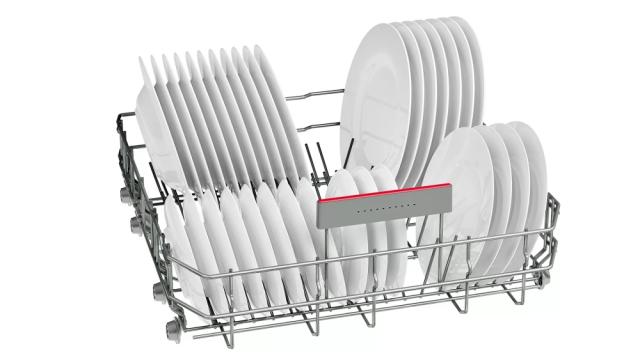 Съдомиялна Bosch SMS4HVW33E SER4 Free-standing dishwasher, D, Polinox, 9,5l, 13ps, 6p/4o, 46dB, Silence 44dB, 3rd drawer, Rackmatic, white, Eco 320 min, HC