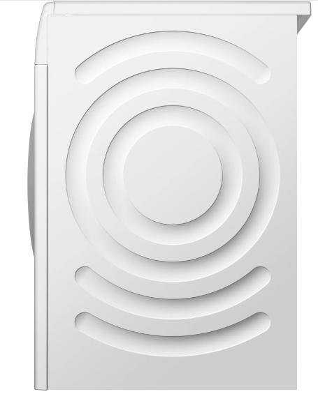 Пералня Bosch WGB244A0BY, SER8, Washing machine 9kg, A-20%, 1400rpm, 49/70dB(A), i-DOS, 4D Wash, HC, Iron Assist, AntiStain Plus, AquaStop, chrome-blackgrey door