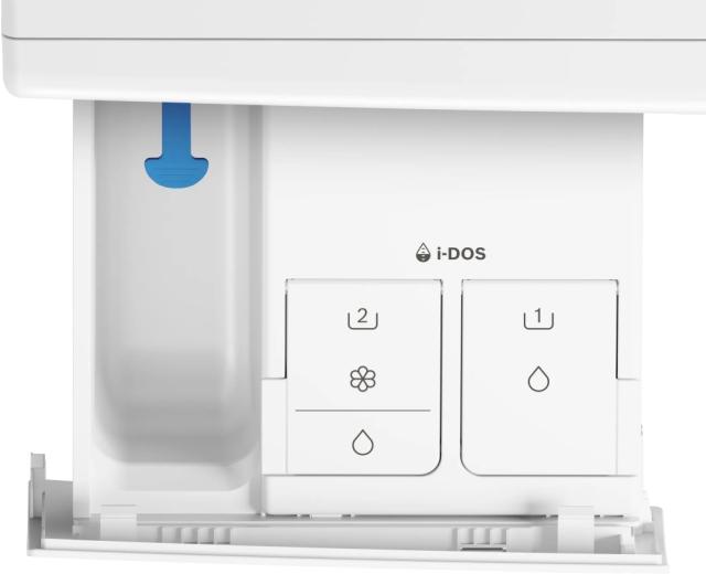 Пералня Bosch WGB244A0BY, SER8, Washing machine 9kg, A-20%, 1400rpm, 49/70dB(A), i-DOS, 4D Wash, HC, Iron Assist, AntiStain Plus, AquaStop, chrome-blackgrey door