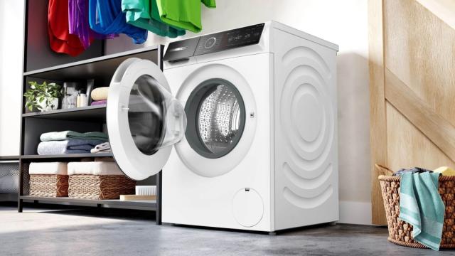 Пералня Bosch WGB24400BY, SER8, Washing machine 9kg, A-20%, 1400rpm, 48/69dB(A), 4D Wash, AquaStop, HC, Iron Assist, AntiStain Plus, chrome-blackgrey door