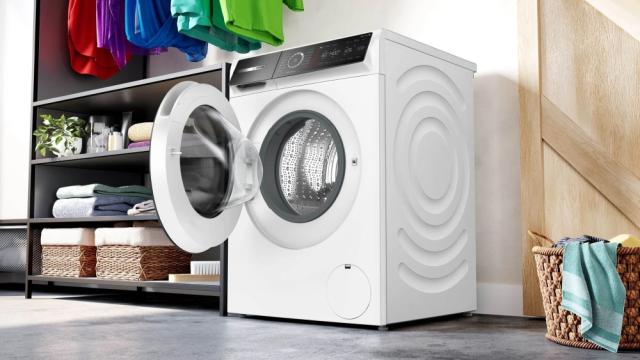 Пералня Bosch WGB24410BY, SER8, Washing machine 9kg,  A-20%,  1400 rpm,  49/70dB(A), 4D Wash, AquaSecure, HC, Iron Assist, AntiStain Plus, black-chrome-blackgrey door