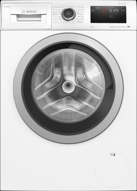 Пералня Bosch WAL28PH3BY, SER6, Washing machine 10kg, A, 1400rpm, 47/74dB(B), i-DOS, AntiStain 4 via HC, HC, DirectSelect-Display, Interior light, waveDrum 70l, silver-black grey door