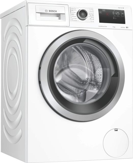Пералня Bosch WAL28RH0BY, SER6, Washing machine 10kg, A, 1400 rpm, 52/74db(B), AntiStain 4, DirectSelect-Display, Interior light, waveDrum 70l, silver-blackgrey door, HC