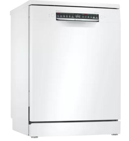 Съдомиялна Bosch SMS4EVW14E, SER4 Free-standing dishwasher, 60 cm, Energy efficiency C, Water consumption 9,5 l, capacity: 13 sets, 44 dB, AquaStop, VarioFlex-baskets and Vario-drawer, Home Connect, Inner material: stainless steel/polynox, White