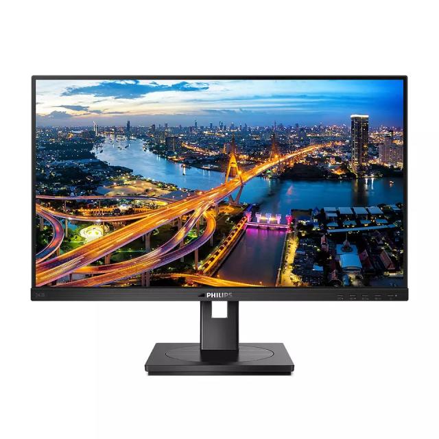 Монитор Philips 242B1V/00, 23.8" IPS WLED, 1920x1080@75Hz, 4ms GtG, 350cd m/2, 1000:1, 50M:1 DCR, Adaptive Sync, Low Blue Mode, 2Wx2, Tilt, Height, Pivot, Swivel, D-SUB, DVI, HDMI, DP, USB hub+Neomounts by NewStar Foldable Notebook Desk Stand