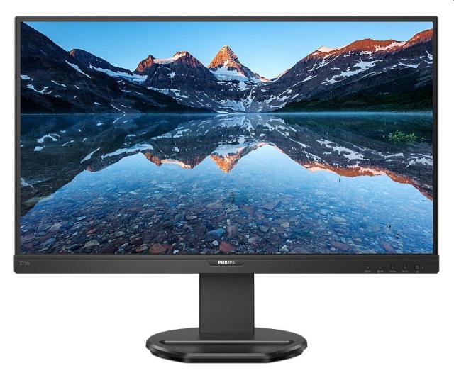 Монитор Philips 273B9, 27" IPS WLED, 1920x1080@75Hz, 4ms GTG, 250cd/m2, 1000:1, DC50M:1, Adaptive Sync, Low Blue Mode, 2Wx2, Tilt, Height, Pivot, Swivel, D-SUB, HDMI, DP, USB hub+Neomounts by NewStar Foldable Notebook Desk Stand