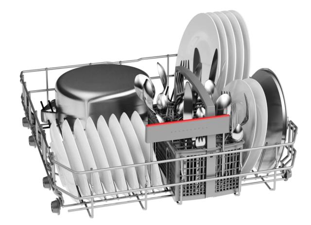 Съдомиялна Bosch SMI4HTS31E SER4 Dishwasher integrated E, Polinox, 9,5l, 12ps, 6p/4o, 46dB, Rackmatic, HC