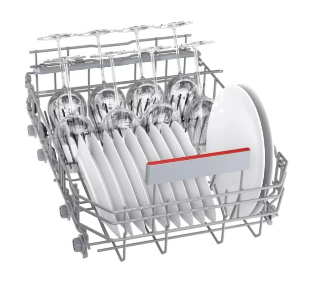 Съдомиялна Bosch SPI4HMS61E SER4 Dishwasher integrated 45cm, E, 9,5l, 10ps, 6p/4o, 44dB, 3rd drawer, Rackmatic, HC