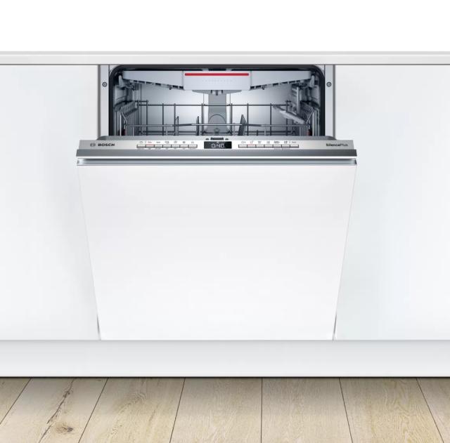 Съдомиялна Bosch SBH4HCX48E SER4 Dishwasher fully integrated, D, 865mm height, 9,5l, 14ps, 6p/4o, 44dB, Silence 41dB, 3rd drawer, VarioHinge, GapIllumination, HC