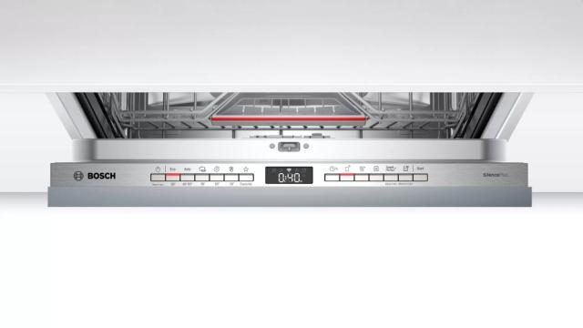Съдомиялна Bosch SBH4HCX48E SER4 Dishwasher fully integrated, D, 865mm height, 9,5l, 14ps, 6p/4o, 44dB, Silence 41dB, 3rd drawer, VarioHinge, GapIllumination, HC