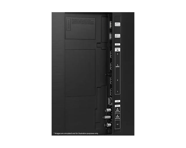 Телевизор Samsung 65'' 65QN95C NEO QLED FLAT, SMART, 144 Hz, Quantum Mini LED, Neo Quantum HDR+, FreeSync Premium Pro, Dolby Atmos, Q-Symphony, Bixby, Bluetooth 5.2, Wi-Fi 5, 4xHDMI 2.1, 2xUSB, Tizen, Black