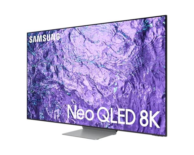Телевизор Samsung 65'' 65QN700C Neo QLED 8K FLAT, SMART, 4700 PQI, Quantum Matrix Pro, Micro Dimming, Quantum HDR 2000, HDR 10+, Dolby Digital Plus, Q-Symphony, Mirroring, Bixby, Bluetooth 5.2, Wi-Fi 6, 4xHDMI, 3xUSB, Frameless, Tizen, Silver