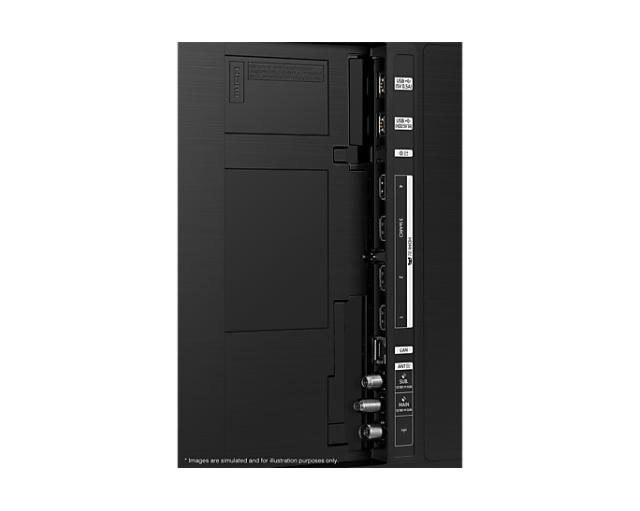 Телевизор Samsung 75" 75Q70 QLED FLAT, SMART, 3300 PQI, Direct Full Array 4X, QHDR 8X, HDR 10+, Freesync, Quantum 4K Processor, Dolby Digital Plus, DVB-T2CS2 x 2, Wireless, Network, PIP, 4xHDMI, 2xUSB, Charcoal Black