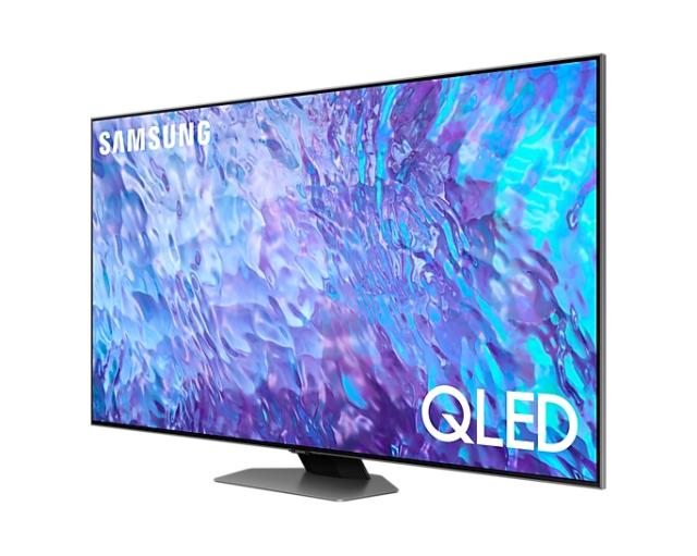 Телевизор Samsung 75" 75Q80 QLED FLAT, SMART, 3800 PQI, Direct Full Array 8X, Quantum HDR 1500, HDR 10+, Bixby, Freesync, Quantum 4K Processor, Dolby Digital Plus, DVB-T2CS2 x 2, Wireless, Network, PIP, 4xHDMI, 2xUSB, Carbon Silver