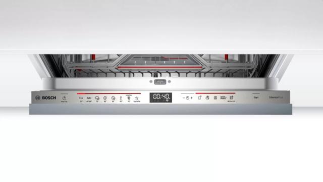 Съдомиялна Bosch SMD6ECX57E SER6 Dishwasher fully integrated, D, EcoDrying, 9,5l, 14ps, 8p/4o, 42dB, Silence 39dB, OpenAssist, display, 3rd drawer, TimeLight, HC