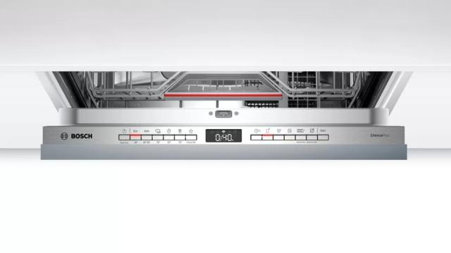 Съдомиялна Bosch SMD4HAX48E SER4 Dishwasher fully integrated, 60 cm, Energy efficiency D, ExtraDry, AquaStop, 9,5l, 13 sets, 44 dB, Silence 41 dB, Home Connect, Wi-Fi, 