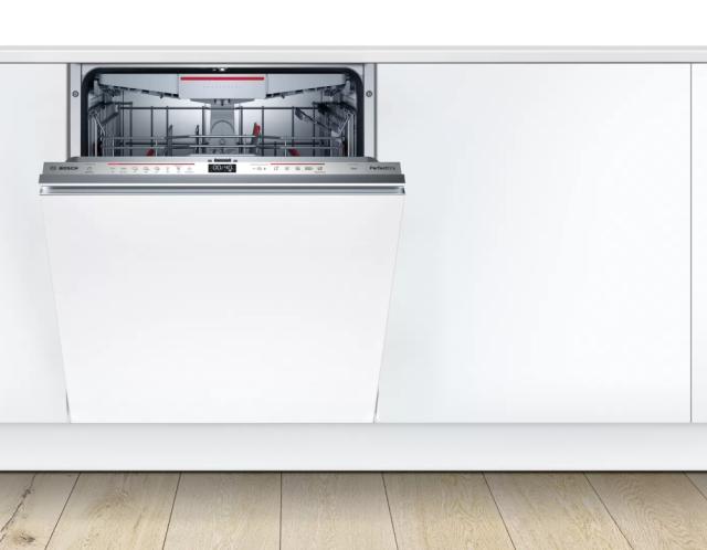 Съдомиялна Bosch SMV6ZCX42E SER6 Dishwasher fully integrated, C, Zeolith, 9,5l, 14ps, 8p/4o, 44dB, Silence 42dB, 3rd drawer, Extra Clean Zone, PerfectDry, display, TimeLight, HC
