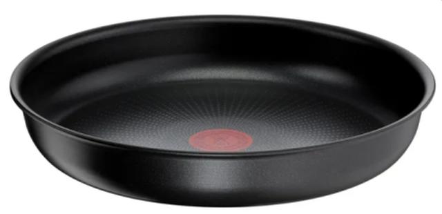 Комплект тигани и тенджери Tefal L7629453, SET 4PCS IND ING6 G6 DAILY CHEF NOIR (22 deep FP + 26 FP + 18 SCP + handle) 