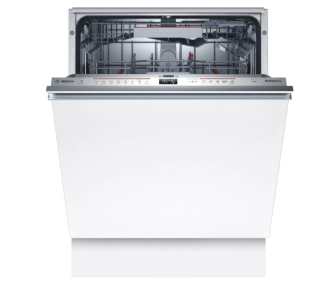Съдомиялна Bosch SMV6EDX57E SER6 Dishwasher fully integrated, D, EcoDrying, 9,5l, 13ps, 8p/4o, 42dB, Silence 39dB, Extra Space 3rd basket, Extra Clean Zone, TimeLight, display, HC