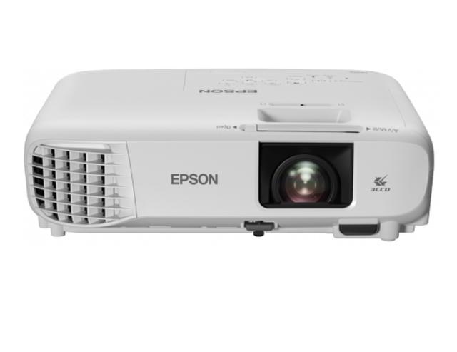 Мултимедиен проектор Epson EB-FH06, Full HD 1080p (1920 x 1080, 16:9), 3 500 ANSI lumens, 16 000:1, USB, 2x HDMI, VGA, Wireless 802.11b/g/n (optional), Lamp warr: 12 months or 1000 h, White + Elite Screen M99NWS1 Manual, 99" (1:1), 177.8 x 177.8 cm, 