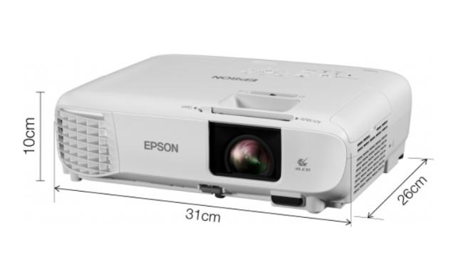 Мултимедиен проектор Epson EB-FH06, Full HD 1080p (1920 x 1080, 16:9), 3 500 ANSI lumens, 16 000:1, USB, 2x HDMI, VGA, Wireless 802.11b/g/n (optional), Lamp warr: 12 months or 1000 h, White + Elite Screen M99NWS1 Manual, 99" (1:1), 177.8 x 177.8 cm, 