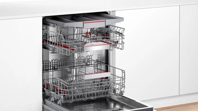 Съдомиялна Bosch SMV6ZCX19E, SER6, Learning dishwasher fully integrated, C, Zeolith, 9,5 l, 14 ps, 8p/5o, 42 dB(B), Silence 40 dB, 3rd basket, Extra Clean Zone, TimeLight, display, Home Connect, interior light