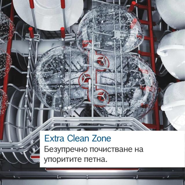 Съдомиялна Bosch SMV6ZCX19E, SER6, Learning dishwasher fully integrated, C, Zeolith, 9,5 l, 14 ps, 8p/5o, 42 dB(B), Silence 40 dB, 3rd basket, Extra Clean Zone, TimeLight, display, Home Connect, interior light