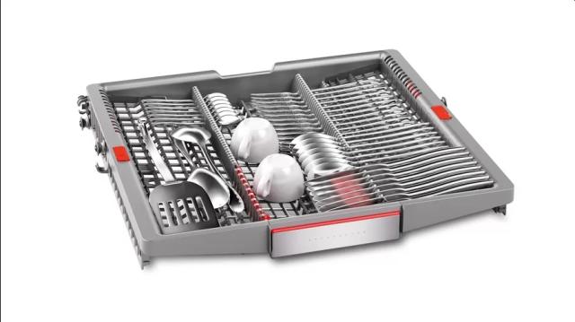 Съдомиялна Bosch SMV8YCX03E, SER8, Learning dishwasher fully integrated, B, Zeolith, EcoDrying, 9,5 l, 14 ps, 8p/6o, 43 dB(B), 3rd drawer, PerfectDry, Extra Clean Zone, TFT display, TimeLight, Home Connect, interior light