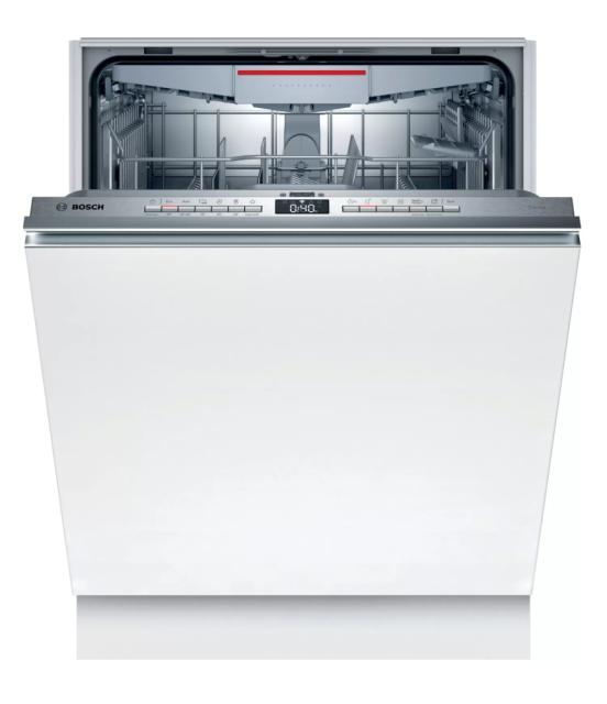 Съдомиялна Bosch SMV4HVX33E SER4 Dishwasher fully integrated, D, Polinox, 9,5l, 13ps, 6p/4o, 46dB, Silence 44dB, 3rd drawer, Rackmatic, HC