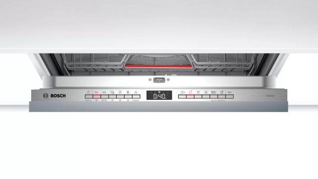 Съдомиялна Bosch SMV4HVX33E SER4 Dishwasher fully integrated, D, Polinox, 9,5l, 13ps, 6p/4o, 46dB, Silence 44dB, 3rd drawer, Rackmatic, HC