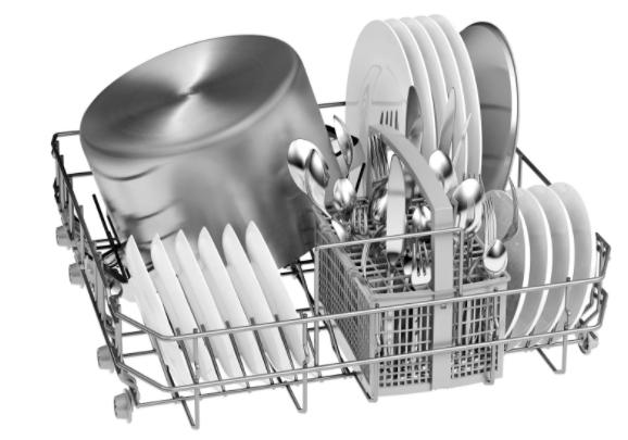 Съдомиялна Bosch SMV2ITX23E SER2 Dishwasher fully integrated, 60 cm, Energy efficiency E, 10,5l, capacity: 12 sets, 48 dB, Home Connect via WLAN, Inner material: stainless steel / polynox