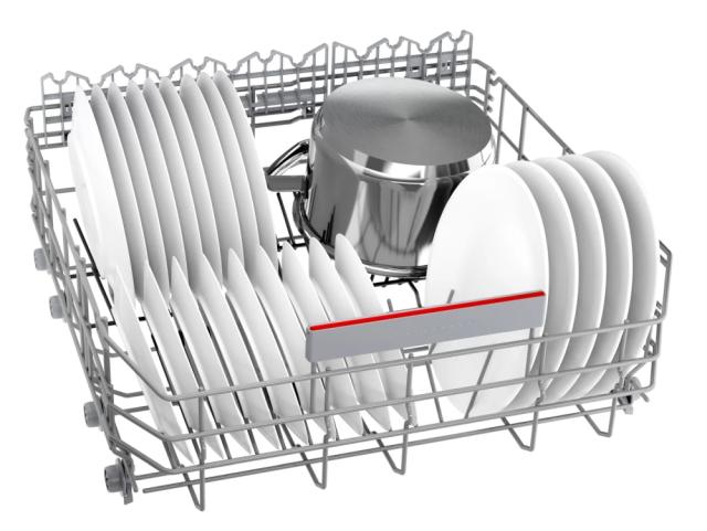 Съдомиялна Bosch SMS6ECI07E SER6 Free-standing dishwasher, D, EcoDrying, 9,5l, 14ps, 6p/4o, 38dB, Silence 36dB, 3rd drawer, inox, HC