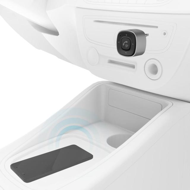 Bluetooth приемник за кола HAMA 3.5 мм жак, USB зарядно, 2.4 A, Черен/Сребрист