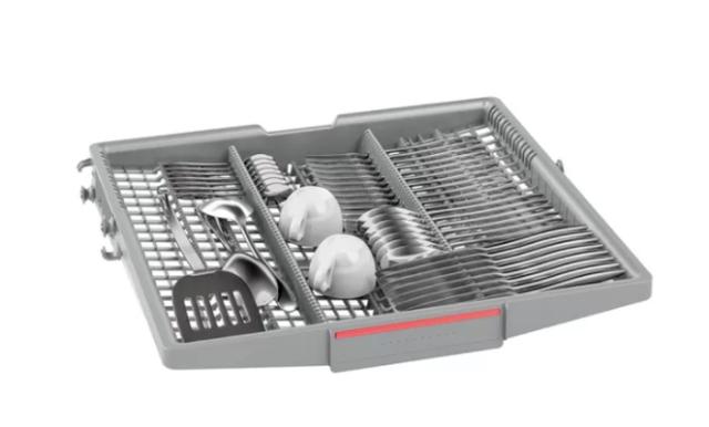 Съдомиялна Bosch SMS4HVI31E SER4 Free-standing dishwasher 60cm E, VarioDrawer,  display, 46dB, Home Connect, Inox