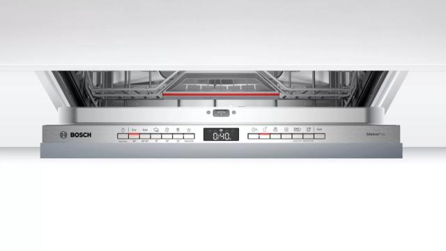 Съдомиялна Bosch SMV4ECX26E SER4 Dishwasher fully integrated, D, EcoDrying, 6,7l, 13ps, 6p/4o, 44dB, Silence 41dB, 3rd drawer, Rackmatic, HC