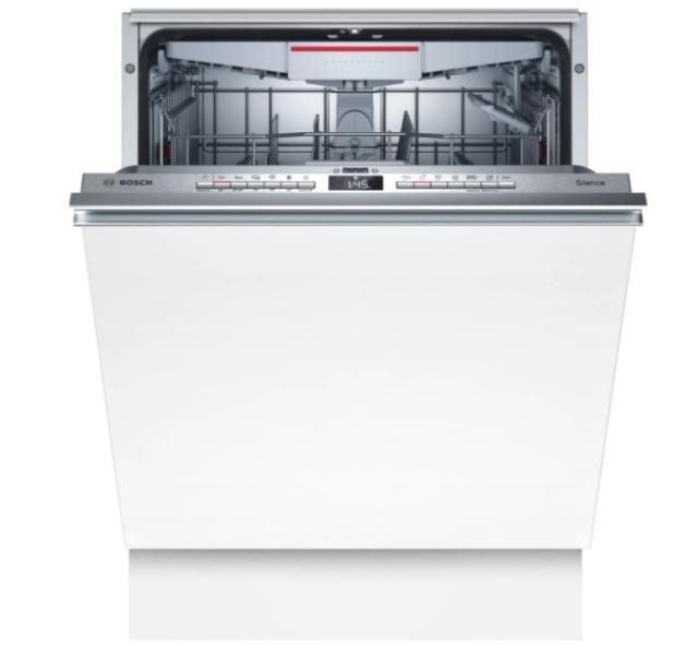 Съдомиялна Bosch SMV4HCX40E SER4 Dishwasher fully integrated, D, 9,5l, 14ps, 6p/4o, 46dB, Silence 43dB, 3rd drawer, Rackmatic, HC